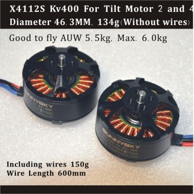 Brushless Motor Sunnysky X4112S KV400/485