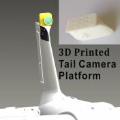 Albabird 3D printed tail camera view platform