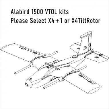 Albabird-XL 1500MM VTOL Airframe kits